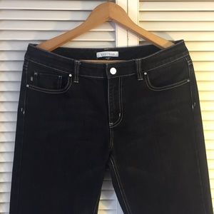BHWM Black Jeans Bootleg cut 32”inseam